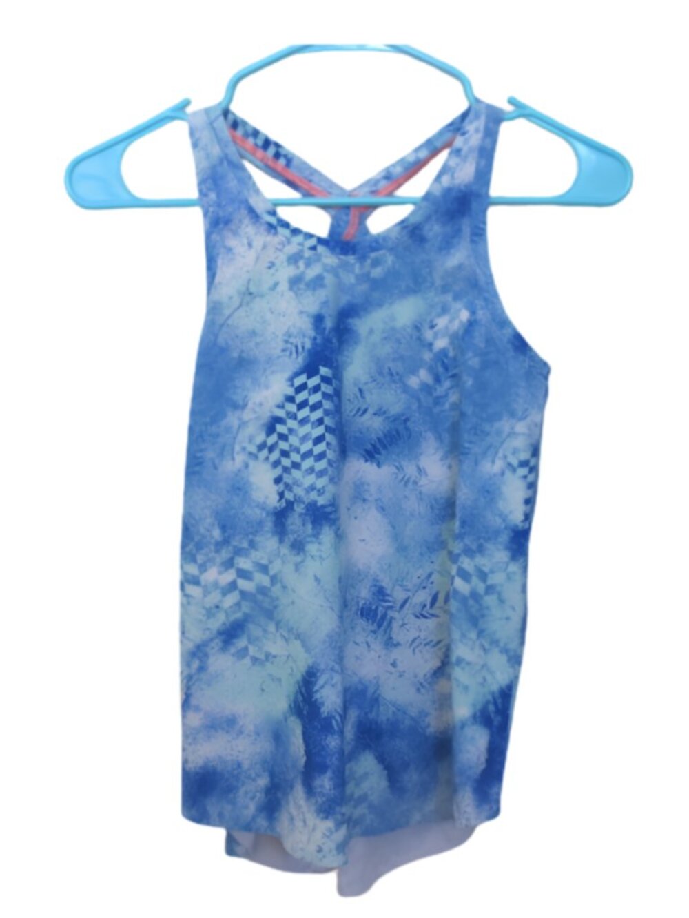Ivivva Blue Print Tank Top - Exercise